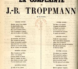 La complainte de J.B. Troppmann