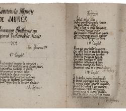 Honorons la mémoire de Jaurès, Hommage posthume au grand tribun de la France